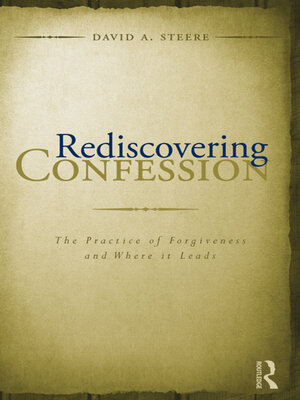 cover image of Rediscovering Confession